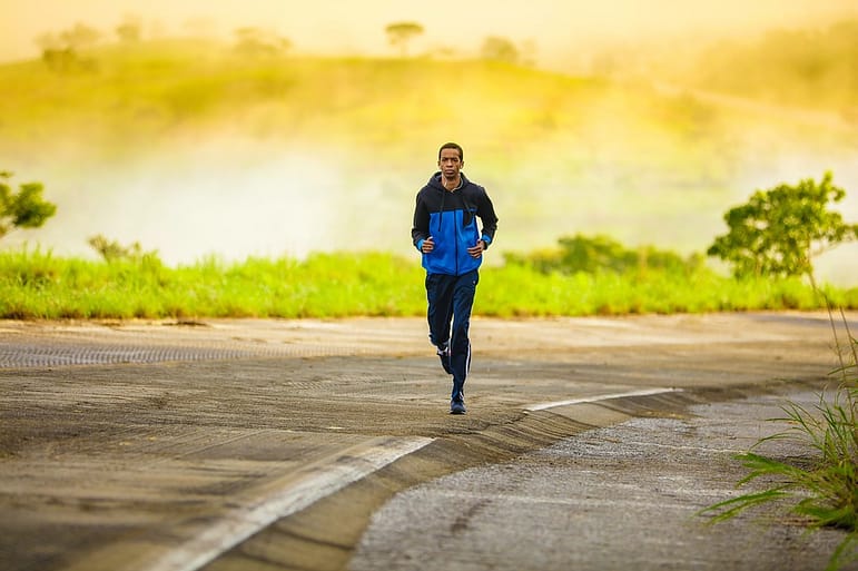 jogging