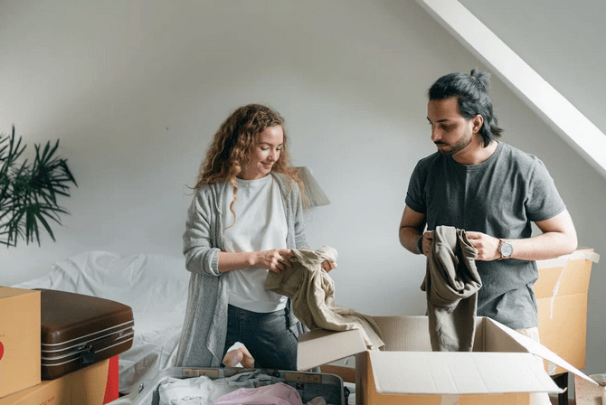 Declutter as You Unpack